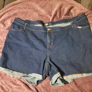 Old Navy cuffed denim shorts